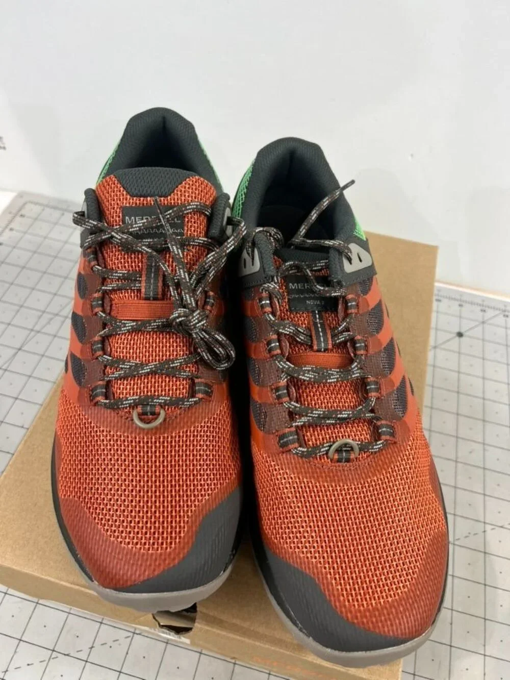 Merrell Nova 3 Trail Running Shoes Men's Sz. 11.5 Clay J067601 New - Picture 2 of 7
